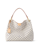 Louis Vuitton Graceful MM Bag Damier Azur with Gold Hardware