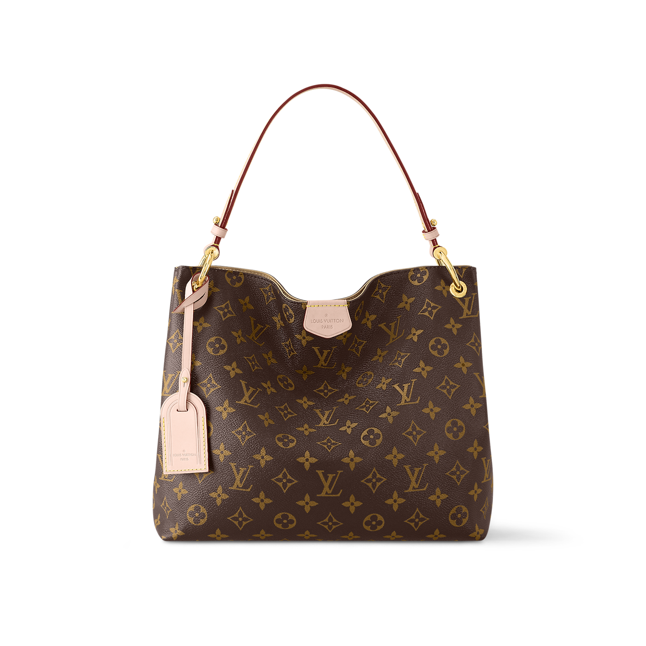 Louis Vuitton Graceful PM Bag Monogram with Gold Hardware