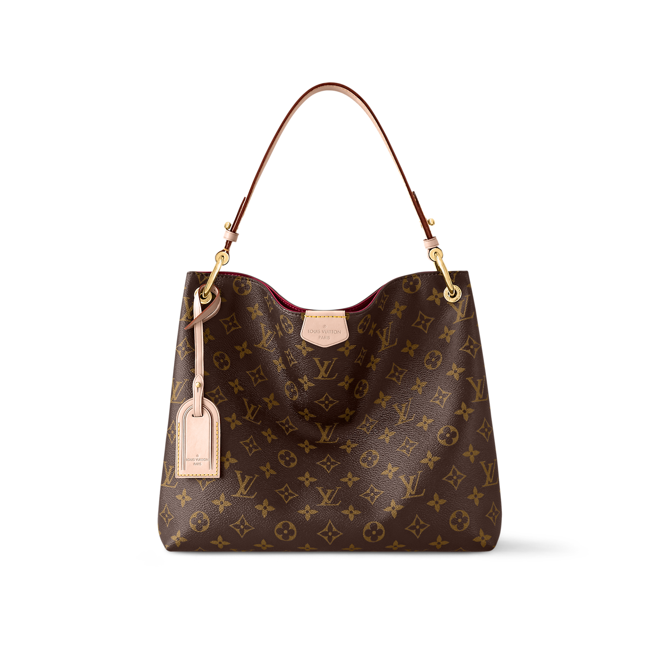 Louis Vuitton Graceful PM Bag Monogram with Gold Hardware