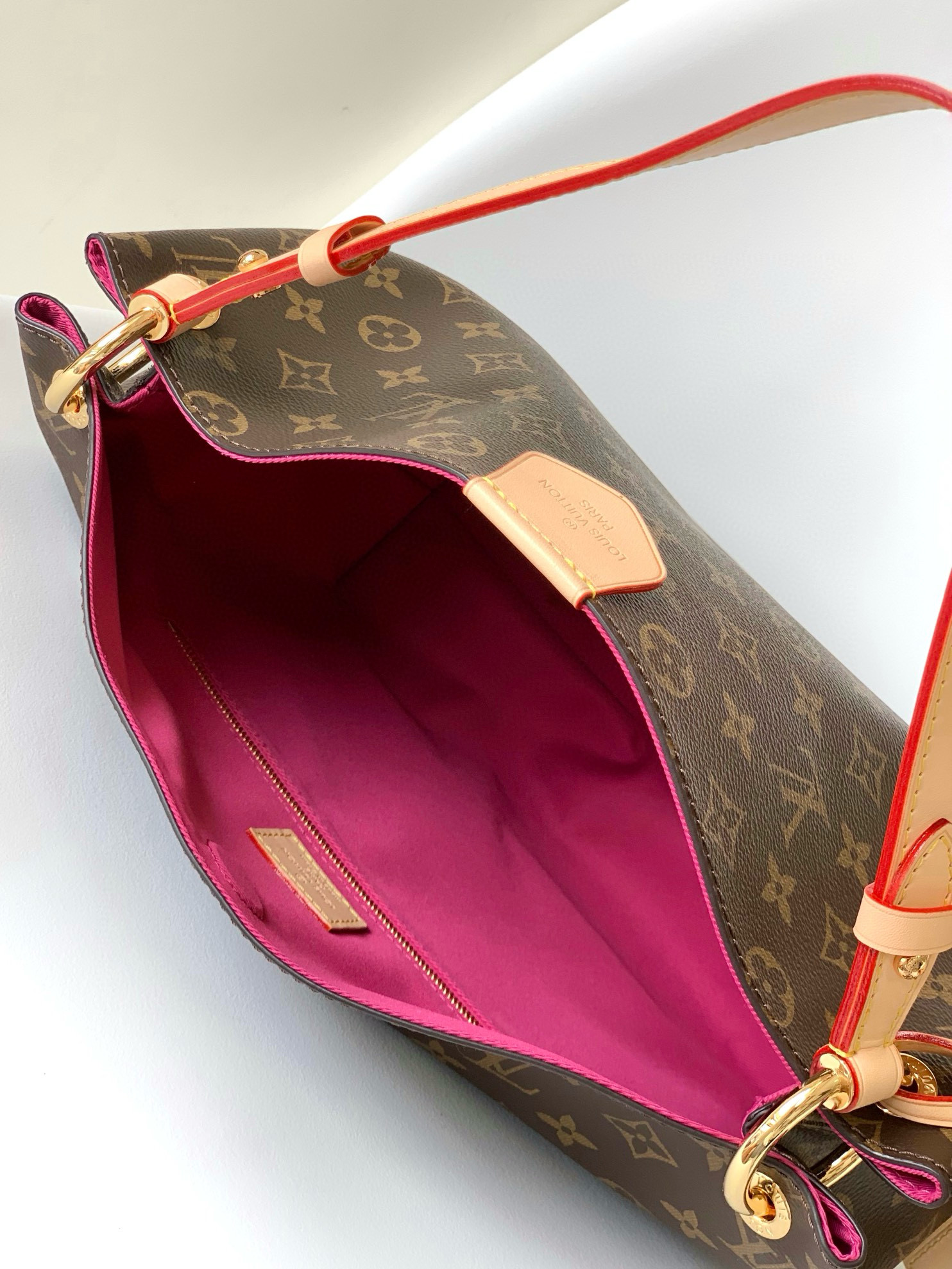 Louis Vuitton Graceful PM Bag Monogram with Gold Hardware