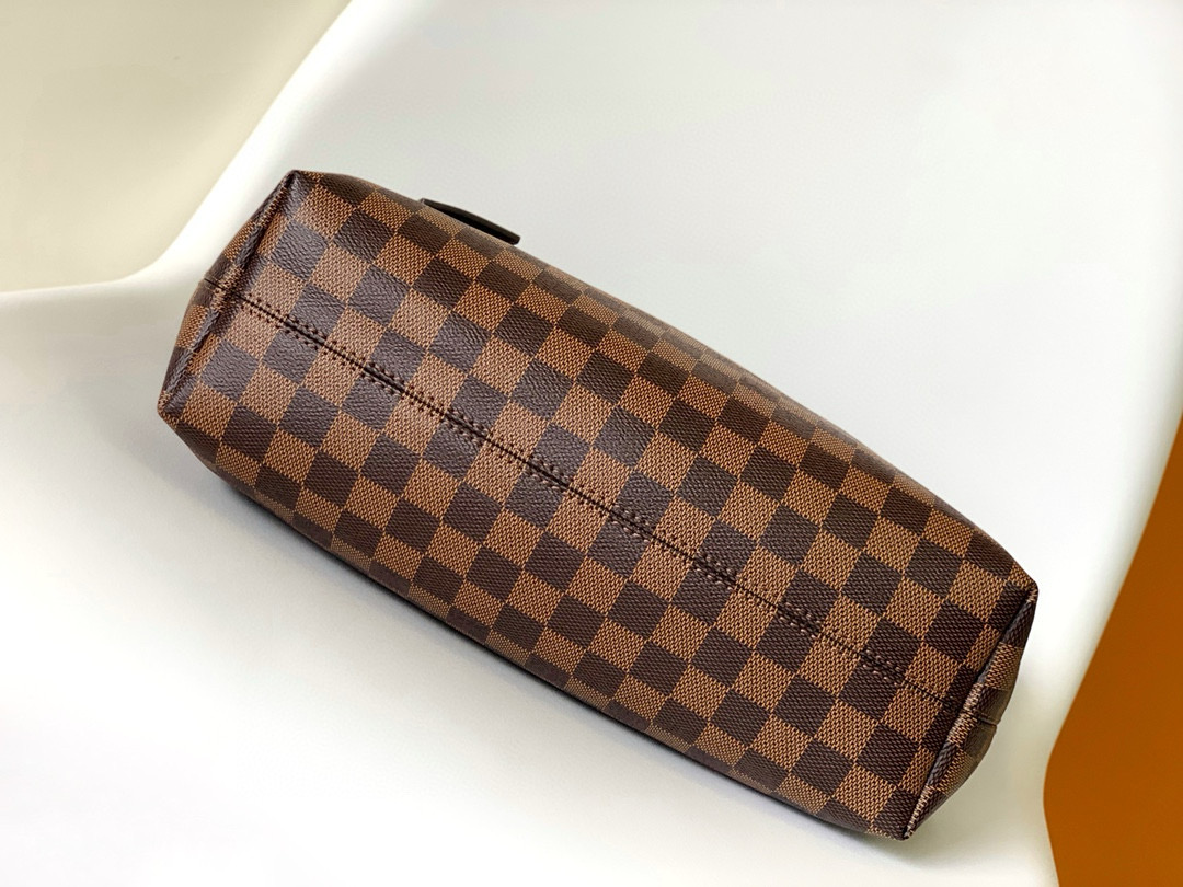 Louis Vuitton Graceful PM Bag Damier Ebene with Gold Hardware