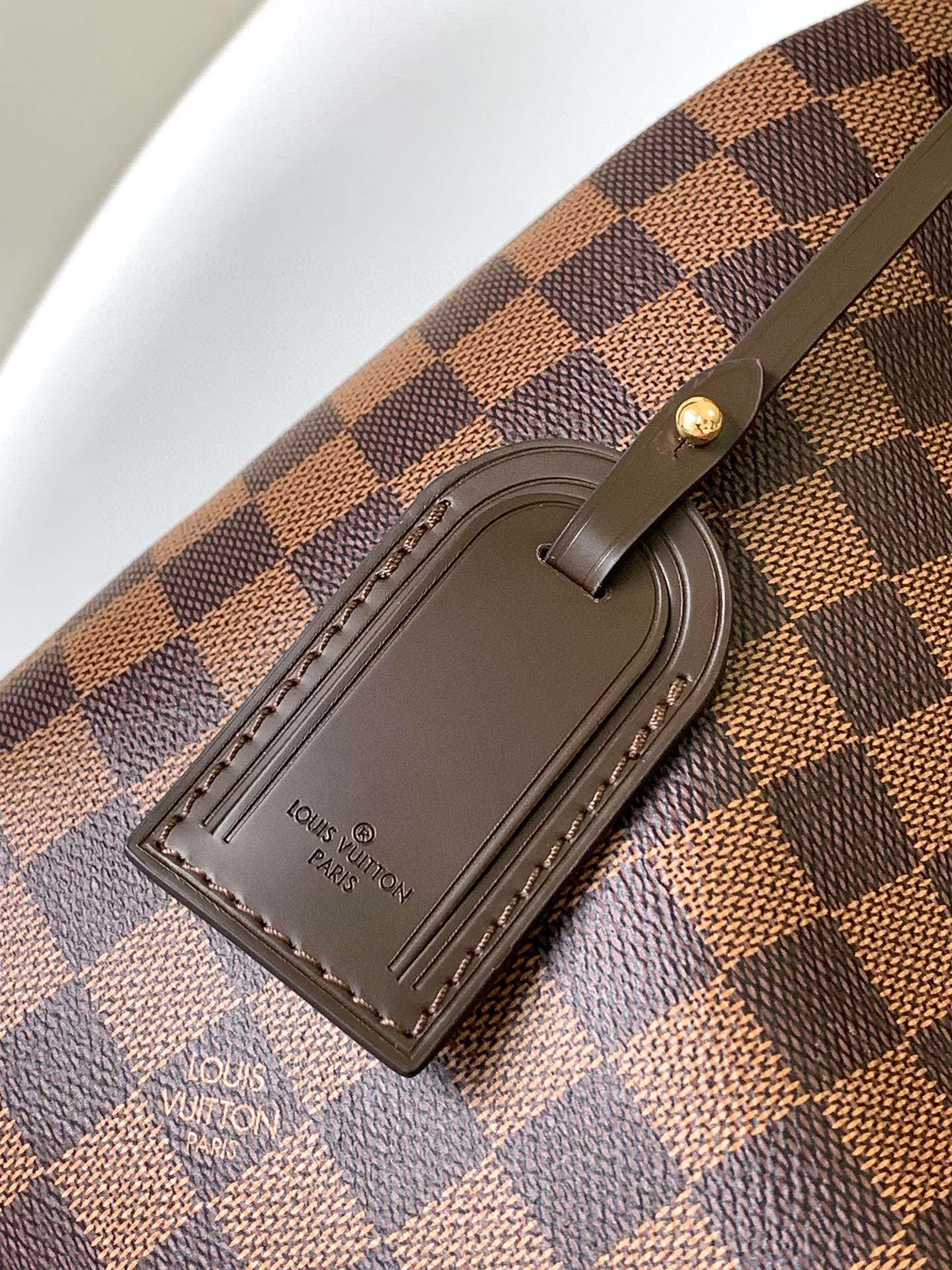 Louis Vuitton Graceful PM Bag Damier Ebene with Gold Hardware