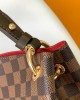 Louis Vuitton Graceful PM Bag Damier Ebene with Gold Hardware