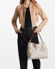 Louis Vuitton Graceful PM Bag Damier Azur with Gold Hardware