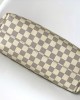 Louis Vuitton Graceful PM Bag Damier Azur with Gold Hardware