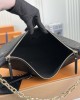 Louis Vuitton Loop Hobo Bag Black with Gold Hardware