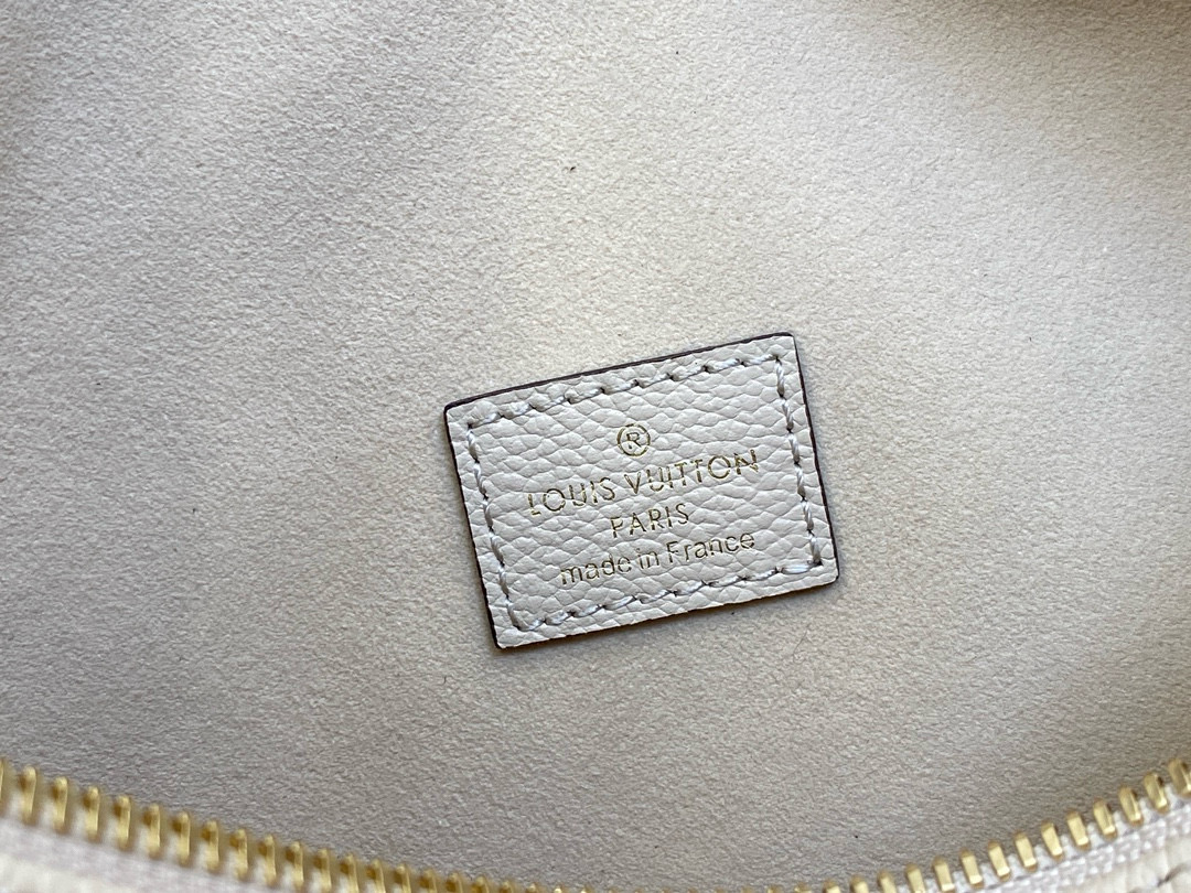 Louis Vuitton Loop Hobo Bag Cream with Gold Hardware