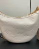 Louis Vuitton Loop Hobo Bag Cream with Gold Hardware