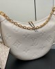 Louis Vuitton Loop Hobo Bag Cream with Gold Hardware