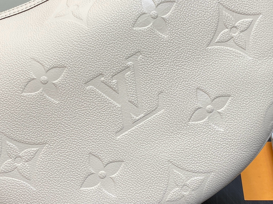 Louis Vuitton Loop Hobo Bag Cream with Gold Hardware