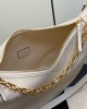 Louis Vuitton Loop Hobo Bag Cream with Gold Hardware