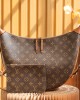 Louis Vuitton Loop Hobo Bag Monogram and Monogram Reverse with Gold Hardware