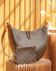 Louis Vuitton Loop Hobo Bag Monogram and Monogram Reverse with Gold Hardware