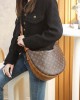 Louis Vuitton Loop Hobo Bag Monogram and Monogram Reverse with Gold Hardware