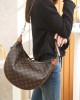 Louis Vuitton Loop Hobo Bag Monogram and Monogram Reverse with Gold Hardware