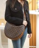 Louis Vuitton Loop Hobo Bag Monogram and Monogram Reverse with Gold Hardware