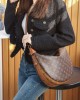 Louis Vuitton Loop Hobo Bag Monogram and Monogram Reverse with Gold Hardware