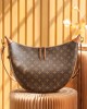 Louis Vuitton Loop Hobo Bag Monogram and Monogram Reverse with Gold Hardware