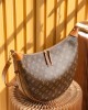 Louis Vuitton Loop Hobo Bag Monogram and Monogram Reverse with Gold Hardware