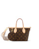 Louis Vuitton Neverfull BB Bag Monogram with Gold Hardware