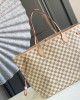 Louis Vuitton Neverfull GM Bag Damier Azur with Gold Hardware