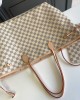 Louis Vuitton Neverfull GM Bag Damier Azur with Gold Hardware