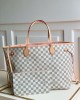 Louis Vuitton Neverfull GM Bag Damier Azur with Gold Hardware