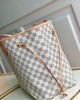 Louis Vuitton Neverfull GM Bag Damier Azur with Gold Hardware