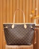 Louis Vuitton Neverfull MM Bag Monogram with Gold Hardware