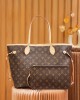 Louis Vuitton Neverfull MM Bag Monogram with Gold Hardware