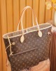 Louis Vuitton Neverfull MM Bag Monogram with Gold Hardware