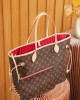 Louis Vuitton Neverfull MM Bag Monogram with Gold Hardware