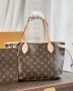 Louis Vuitton Neverfull PM Bag Monogram with Gold Hardware