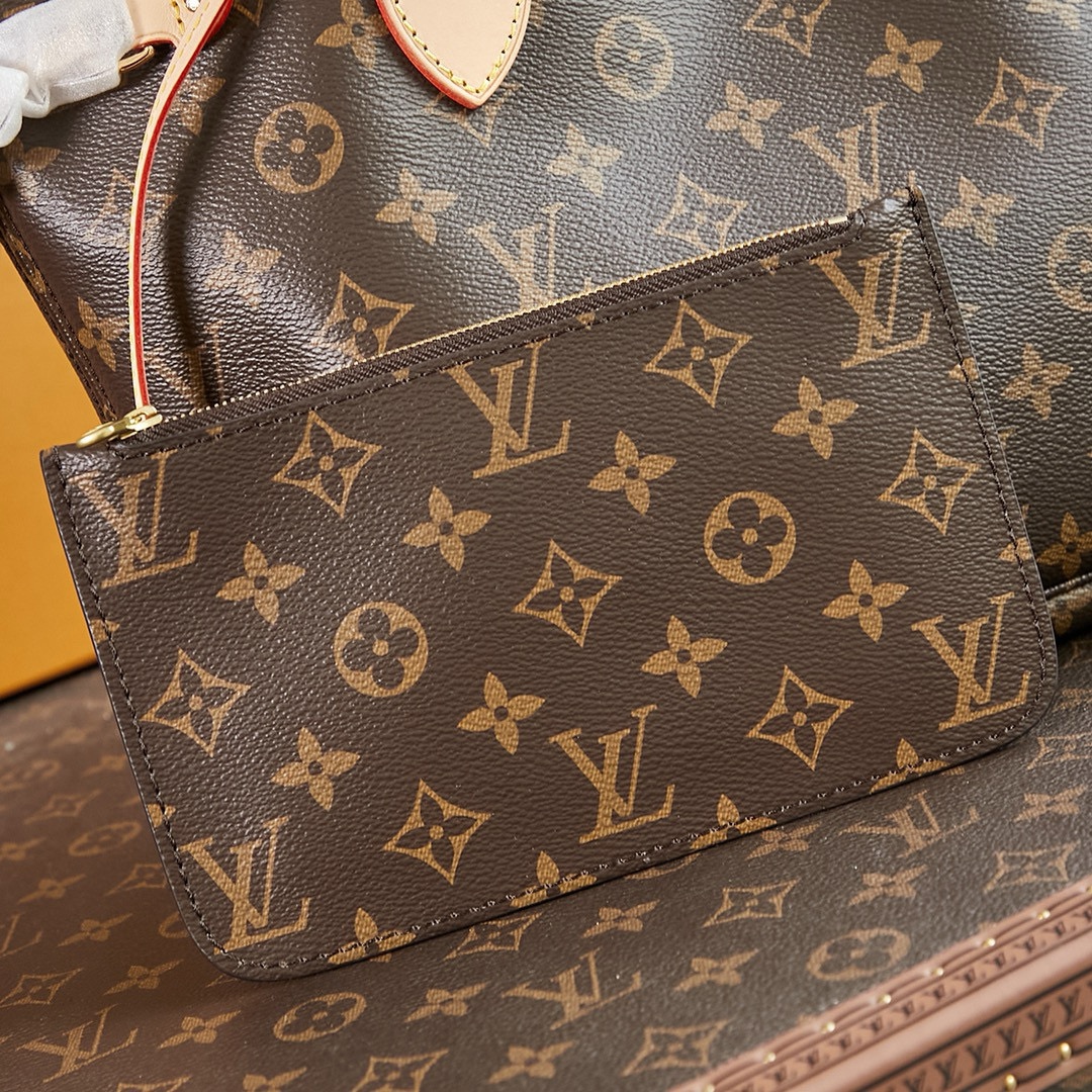 Louis Vuitton Neverfull PM Bag Monogram with Gold Hardware