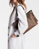 Louis Vuitton Neverfull PM Bag Damier Ebene with Gold Hardware