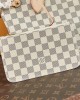 Louis Vuitton Neverfull PM Bag Damier Azur with Gold Hardware