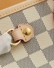 Louis Vuitton Neverfull PM Bag Damier Azur with Gold Hardware