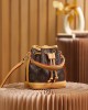 Louis Vuitton Nano Noé Bag Monogram with Gold Hardware