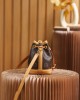 Louis Vuitton Nano Noé Bag Monogram with Gold Hardware