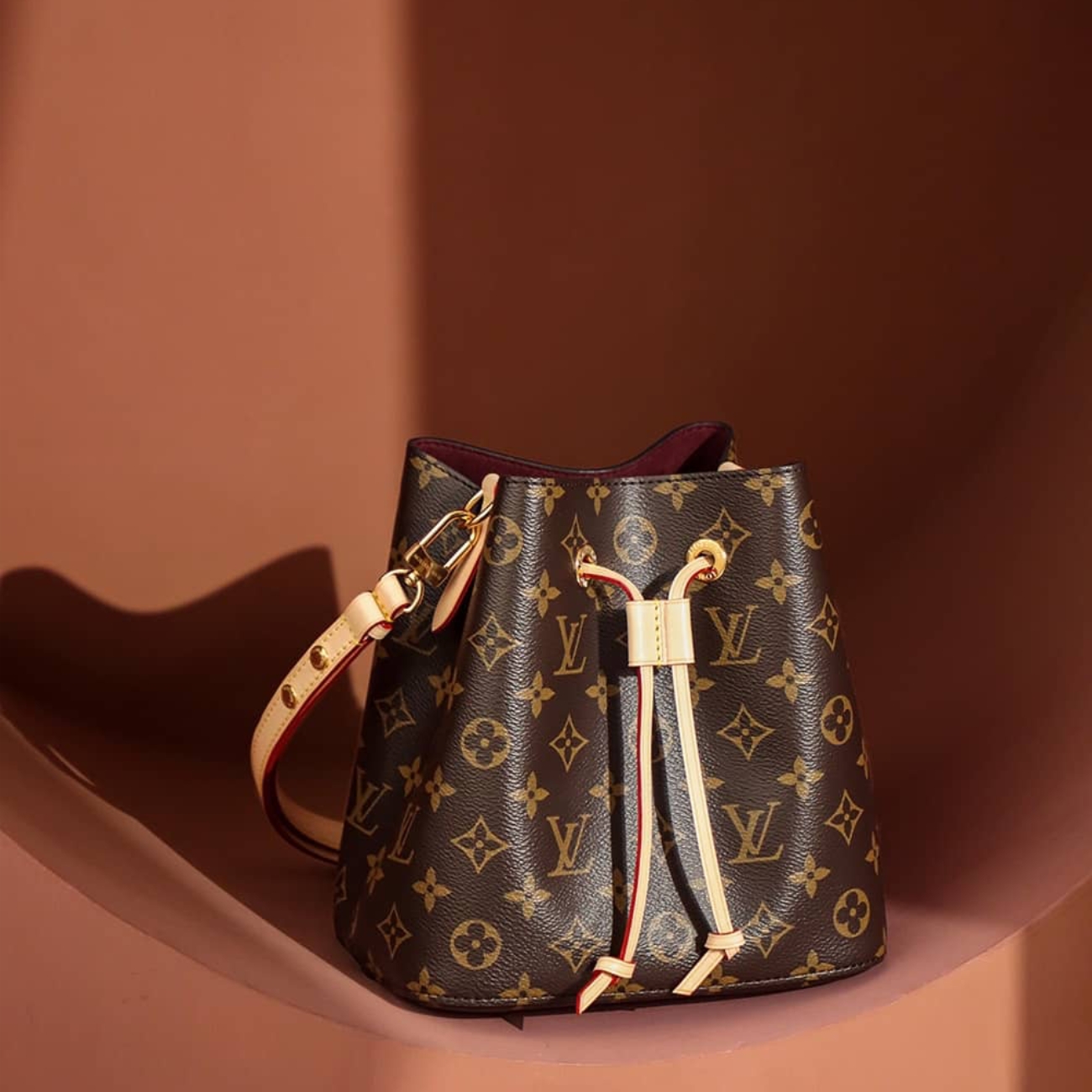 Louis Vuitton NéoNoé BB Bag Monogram with Gold Hardware