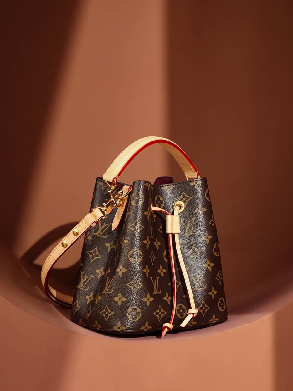 Louis Vuitton NéoNoé BB Bag Monogram with Gold Hardware