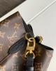 Louis Vuitton NéoNoé MM Bag Monogram Black with Gold Hardware