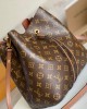 Louis Vuitton NéoNoé MM Bag Monogram Caramel Brown with Gold Hardware