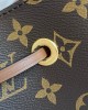 Louis Vuitton NéoNoé MM Bag Monogram Caramel Brown with Gold Hardware