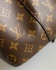 Louis Vuitton NéoNoé MM Bag Monogram Caramel Brown with Gold Hardware