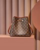 Louis Vuitton NéoNoé MM Bag Monogram Caramel Brown with Gold Hardware