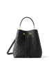 Louis Vuitton NéoNoé MM Bag Black with Gold Hardware