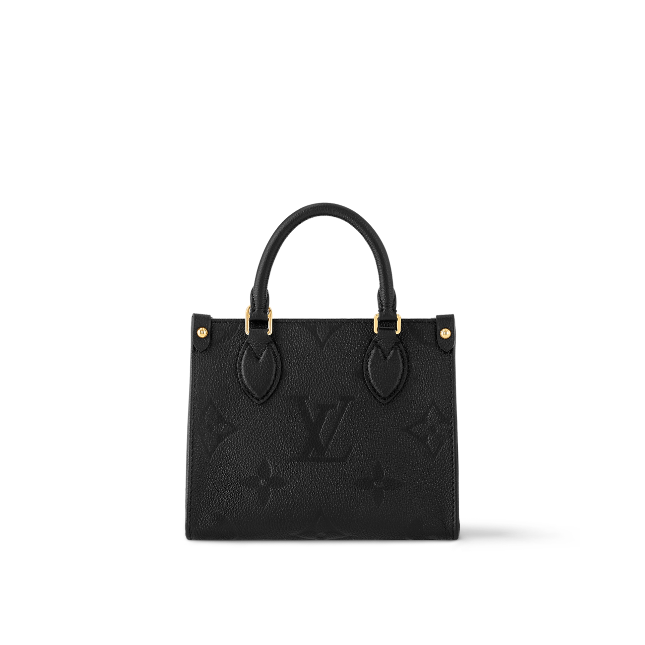 Louis Vuitton OnTheGo BB Bag Black with Gold Hardware