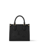 Louis Vuitton OnTheGo BB Bag Black with Gold Hardware