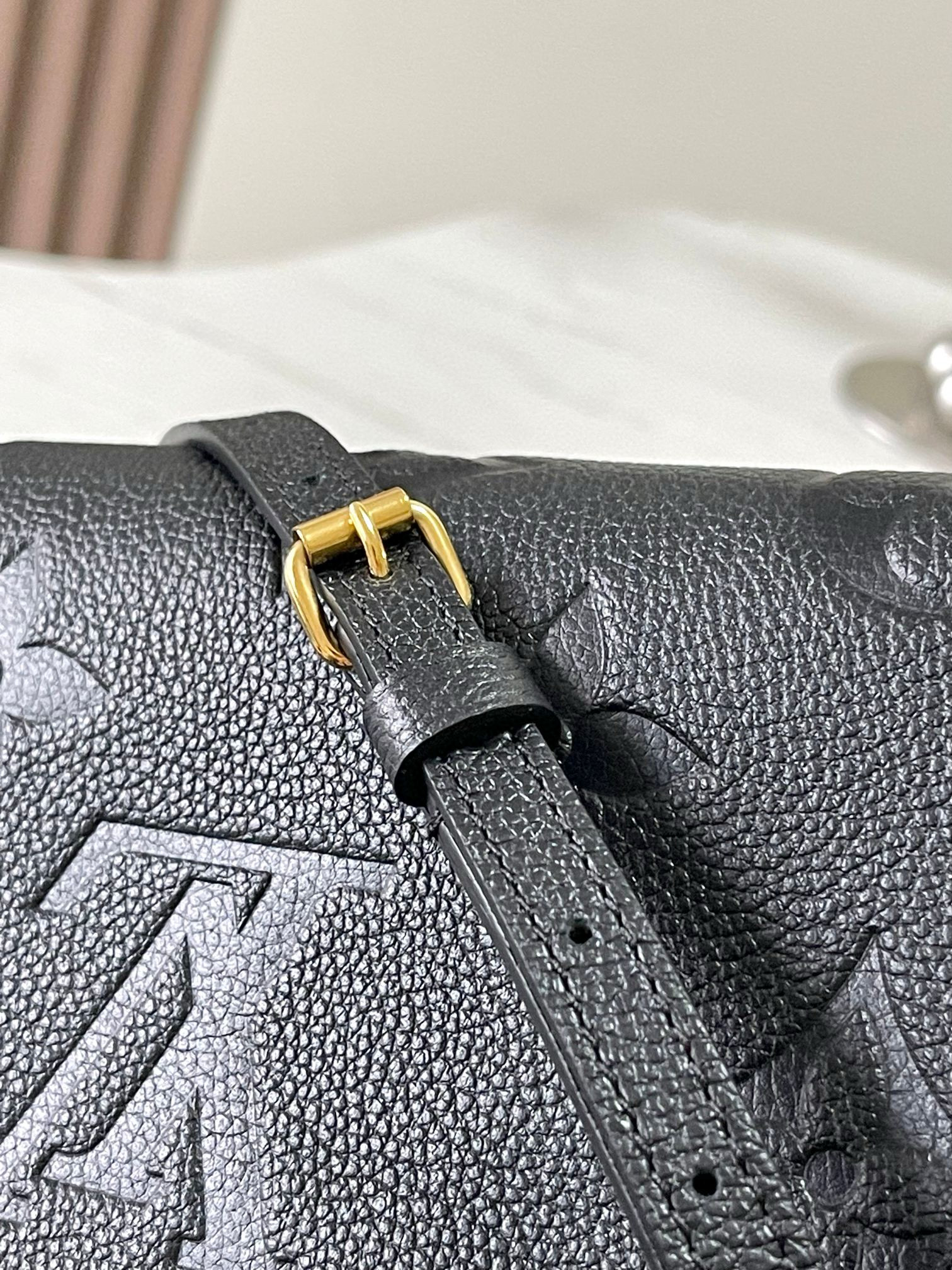 Louis Vuitton OnTheGo BB Bag Black with Gold Hardware